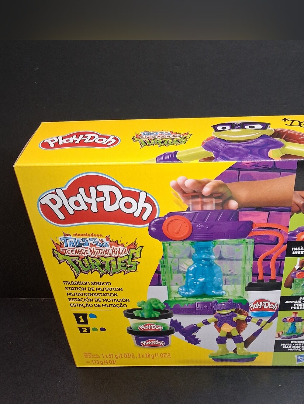 Play-Doh Teenage Mutant Ninja Turtles Mutation Station Playset - Yellow & Purple